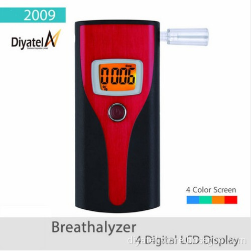 Professional Patented Retractable Pipe Replaceable Mouthpiece Alcohol Breath Detector (AT2010)